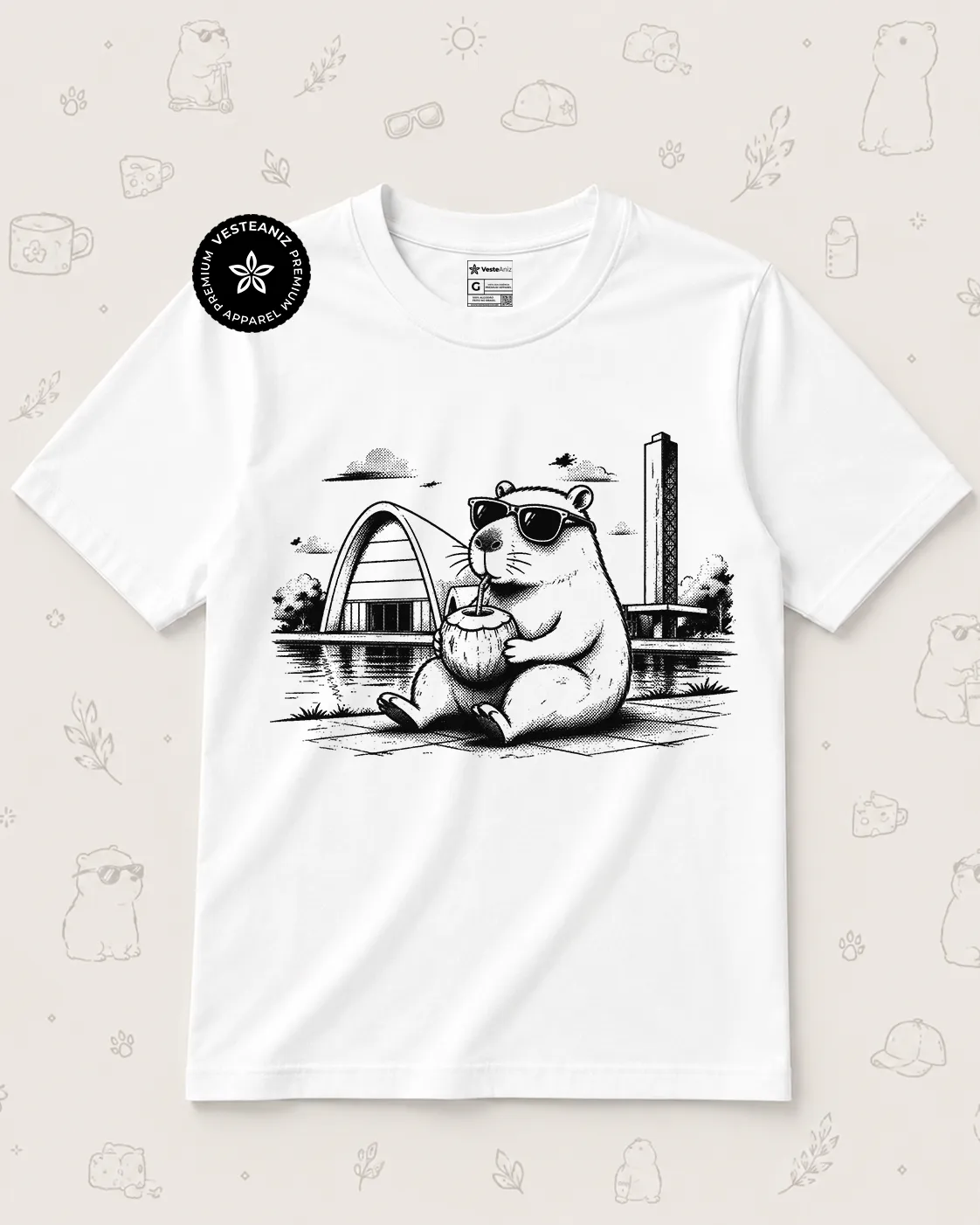 Camiseta Vida de Capi - Pampulha