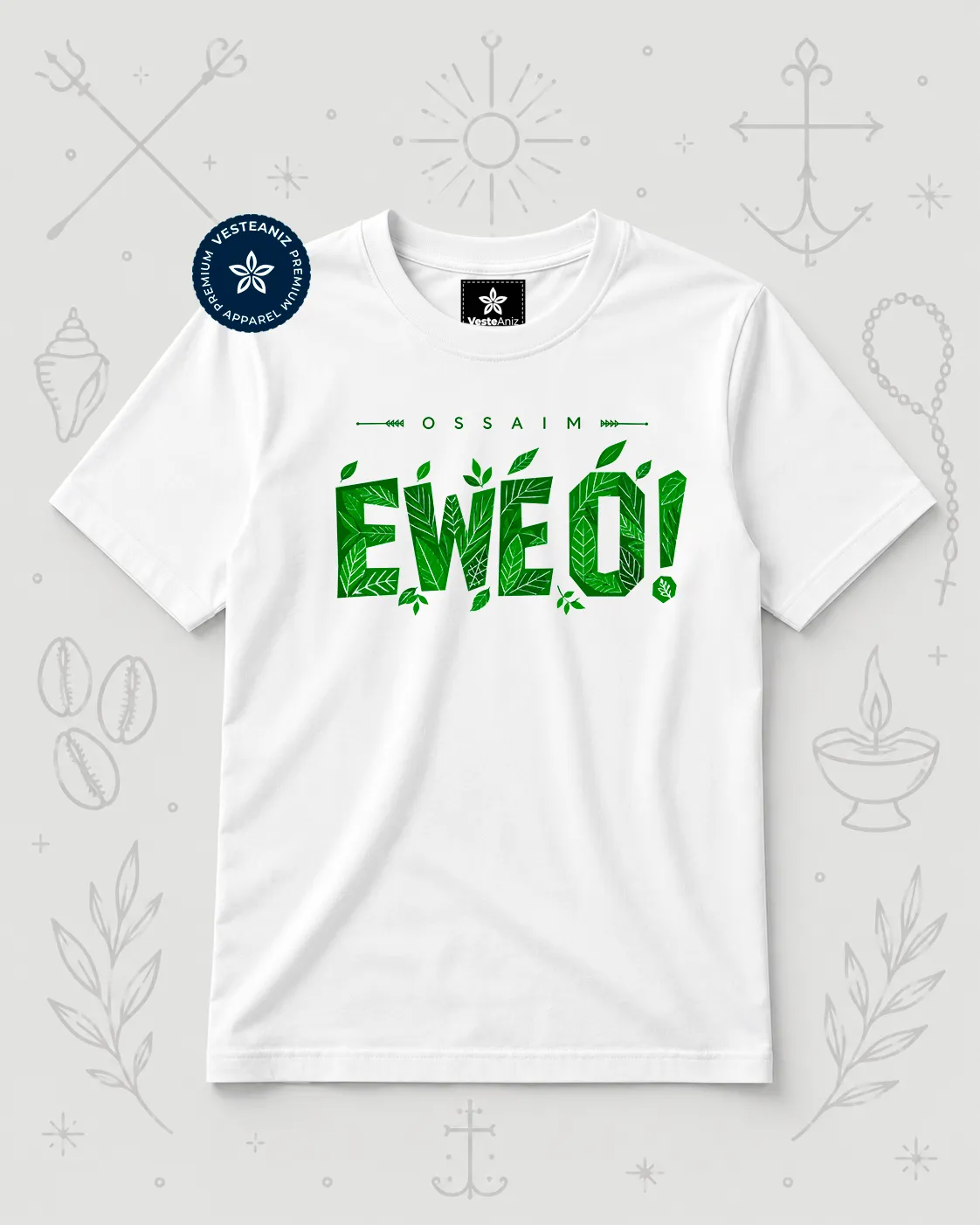 Camiseta Ossaim - Ewê Ô! | VesteAniz
