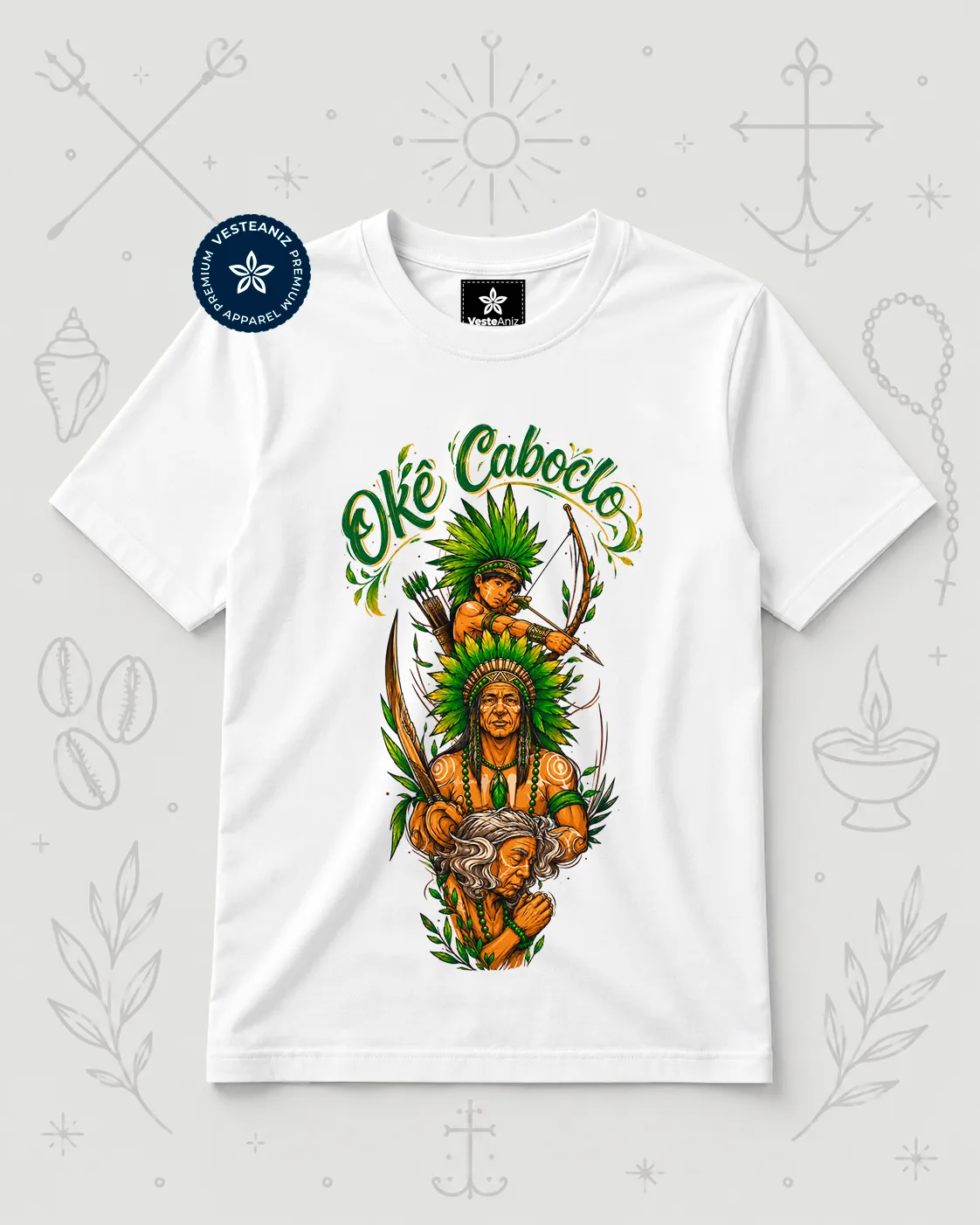Camiseta Okê Caboclo | VesteAniz