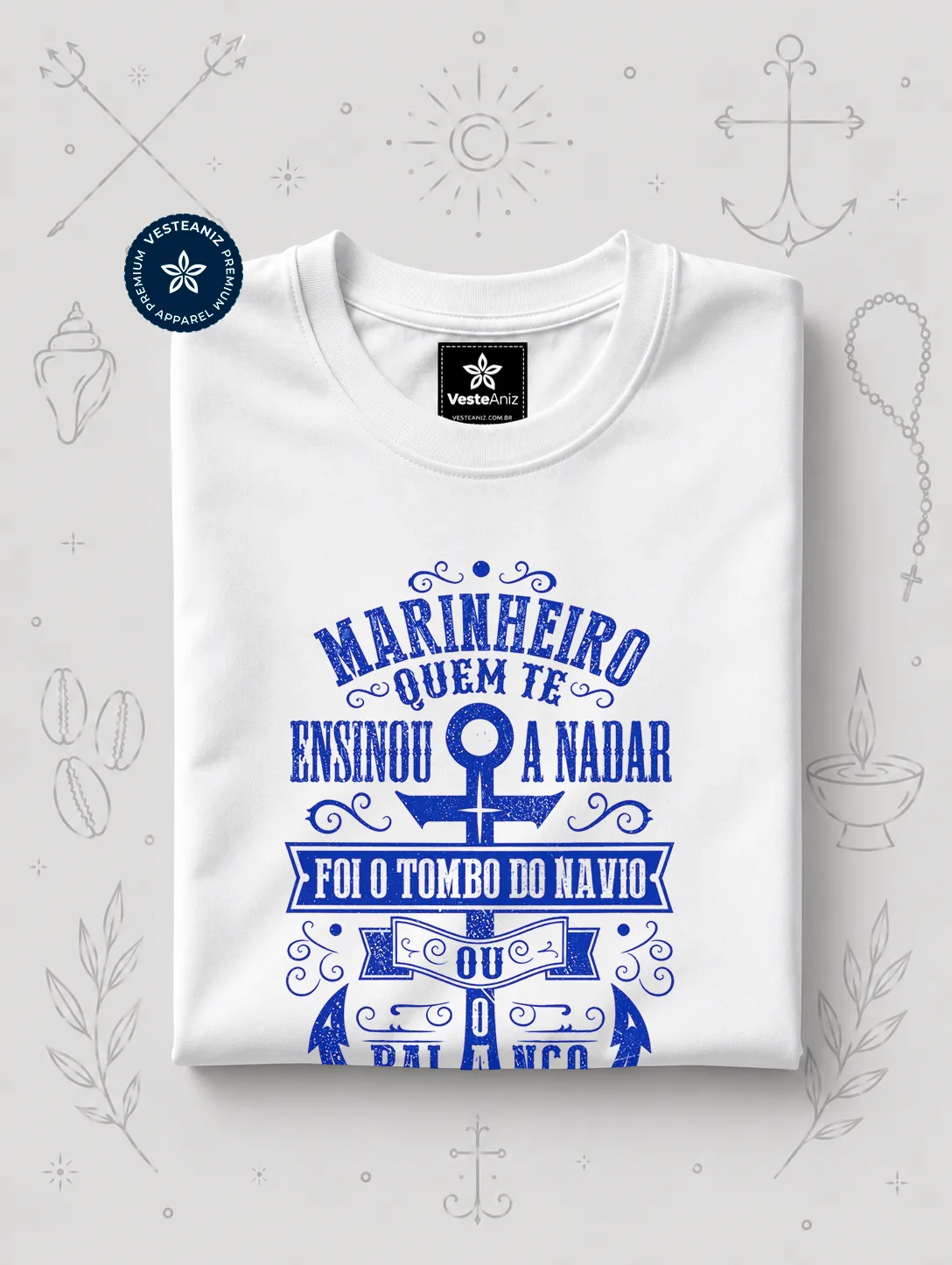 Camiseta Marinheiro - Quem te ensinou a nadar 2